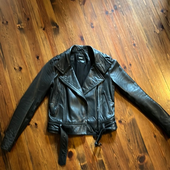 Rudsak Leather Moto Jacket (XS) - Picture 1 of 12